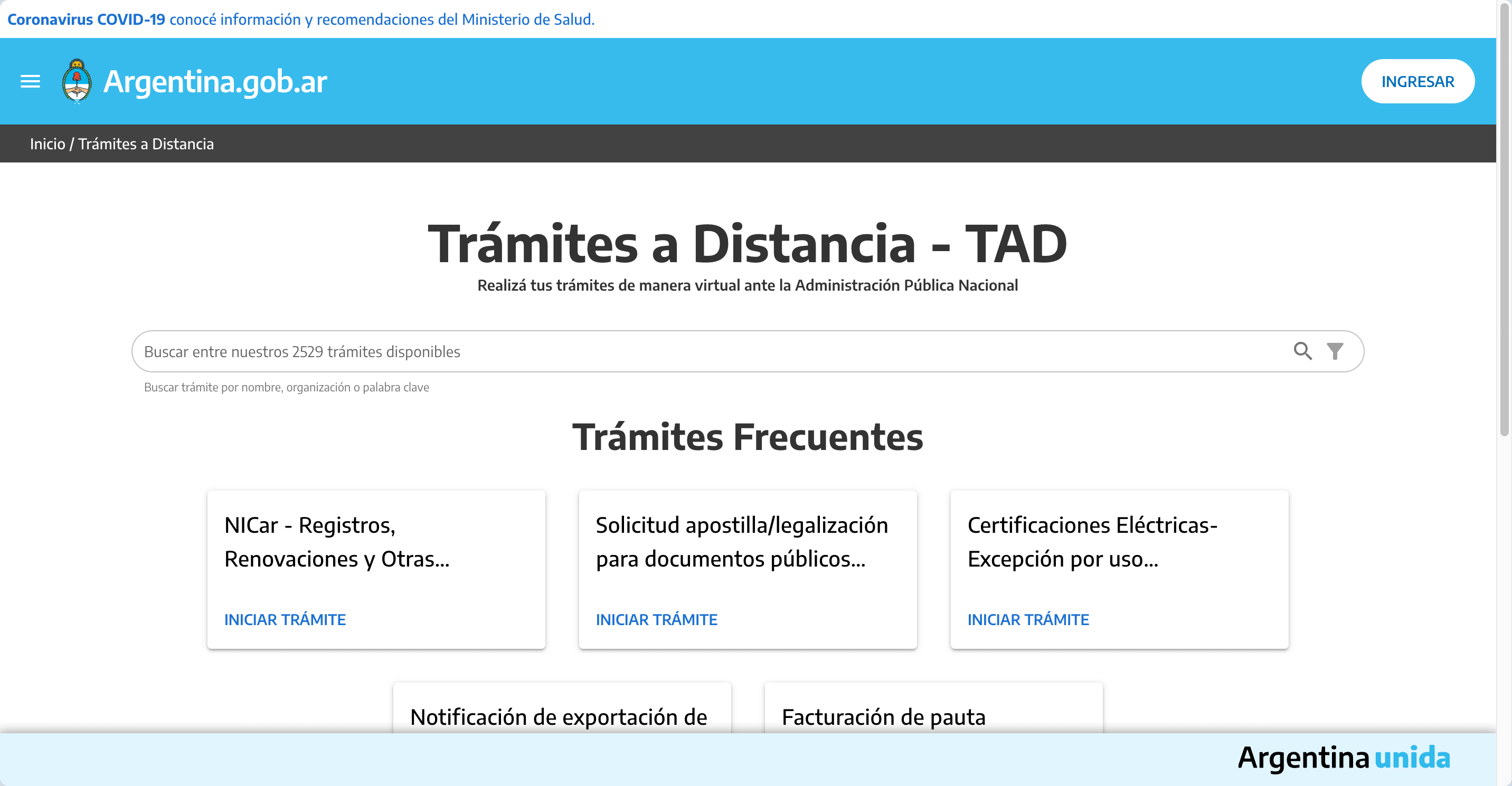 Vulnerabilidades en Trámites a Distancia (TAD)